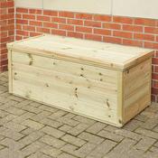 Large Outdoor Wooden Storage Chest