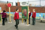 Chimes Panel with 2x posts