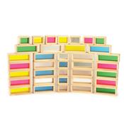 Rainbow Bricks Set of 36 