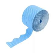 Scalloped Bordette Roll 15m Sky Blue