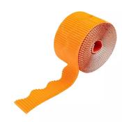 Scalloped Bordette Roll 15m Orange