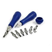 Lino Cutters 2 Handles 6 Blades