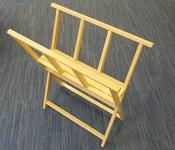Wooden Print Rack L65xH71x10cm tray