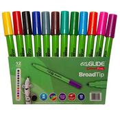 Eziglide Colourfun Broad Tip Assorted Colours