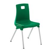 Metalliform ST Chair Seat height 310mm Green