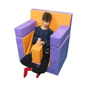Armchair with Support &amp; Headrest