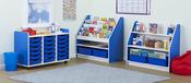 Valencia Open Shelving Unit Red