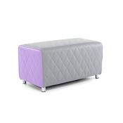 Breakout - 2 Seater Rectangle Grey/Purple