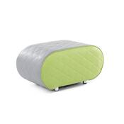 Eclipse Breakout Seating - Small Light Grey/Orange