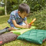 Outdoor Quilted Cushions Natural Colours
