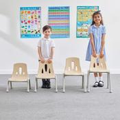 Oslo Modern Chair - Seat Height 210mm. Pack of 4
