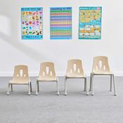 Oslo Modern Chair - Seat Height 260mm. Pack of 4