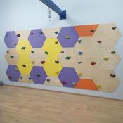 Honeycomb Rock Climbing Wall