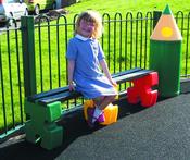 Jigsaw 4 Person Bench