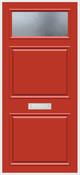 Door Covers Solid Panel - Red