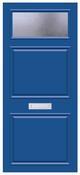 Door Covers Solid Panel - Blue