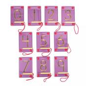 Wooden Magnetic Learning Numbers 0-9