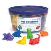 ColourFul Plastic Pet Counters 72pcs