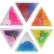 Equilateral Triangle Liquid Floor Tiles 