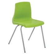 Metalliform NP Chair Seat Ht 310mm Soft Green Black Frame