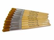 Short Handle Nylon Round Brushes Size 18 - pack of 10