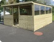 Outdoor Penthouse Classroom 10ft x 10ft