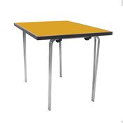 Gopak Premier Folding Tables H584 x W610 x L915mm Mustard image