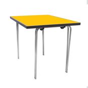 Gopak Premier Folding Tables H584 x W610 x L915mm Yellow image