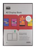 A2 Display Book 20 clear pockets