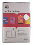 A2 Display Book 10 clear pockets