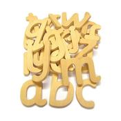 Wooden Alphabet Letters Lowercase 26pk