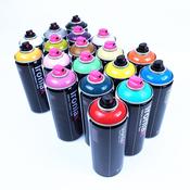 Ironlak Acrylic Spray SPECTUM PACK 18x400ml Can (Varied colours across range)