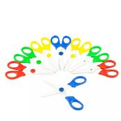 All Plastic Safety Scissors pk8