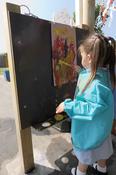 Chalk and Paint Easel - Double Sided 