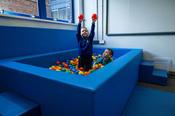 Four Sided Free Standing Ball Pool H72.5 x 220cm Square