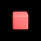 Colour Changing LED Cube Stool 300 x 300 x 300mm