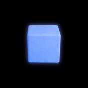Colour Changing LED Cube Stool 400 x 400 x 400mm