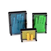 Set of 3 Pin Art Plastic Pins 