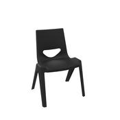 EN ONE Posture Classroom Chair 350mm Black