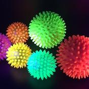 Flashing Spikey Light Up Ball Medium