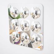 Large 9 Domed Acrylic Mirror Panel