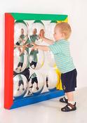 Multicoloured  Soft Frame 9 Dome Mirror Panel