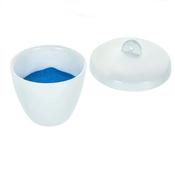 Crucible 50ml., Porcelain with lid, Tall (Pack of 10)