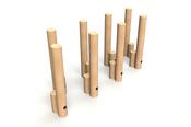 Walk and Stretch Posts Trim Trail 
