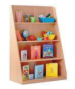 3 Shelf Library Unit - W1040 x D500 x H850mm