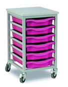 HandiStor Mobile 6 Single Tray Trolley
