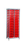 TecniStor Static Metal Storage w710xh1850mm c/w 34 sh trays