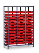 TecniStor Static Metal Storage w1055xh1500mm c/w 36 sh trays