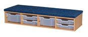 Quadruple Column Step - 2 deep &amp;  4 shallow