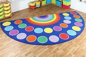 Rainbow Semi-circle Carpet